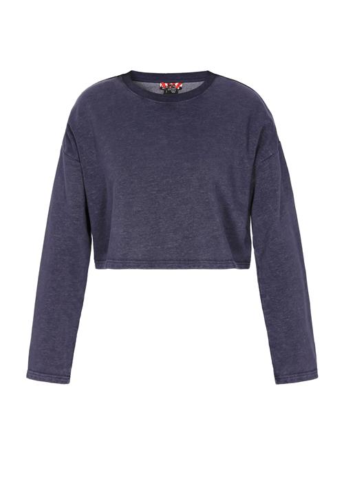 myMo ROCKS Sweatshirt  blå-meleret