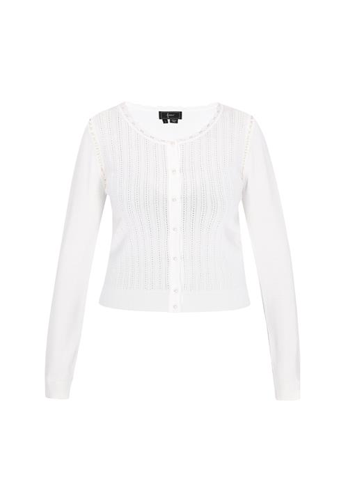 faina Cardigan 'Fashion Look'  hvid