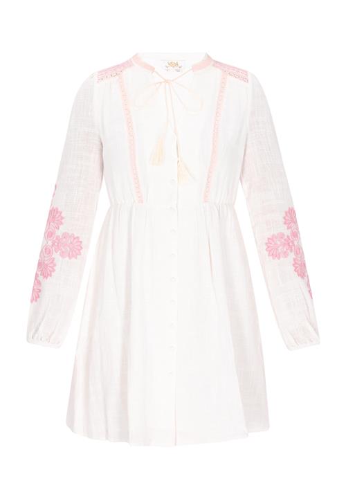usha FESTIVAL Blusekjole  lyserød / hvid