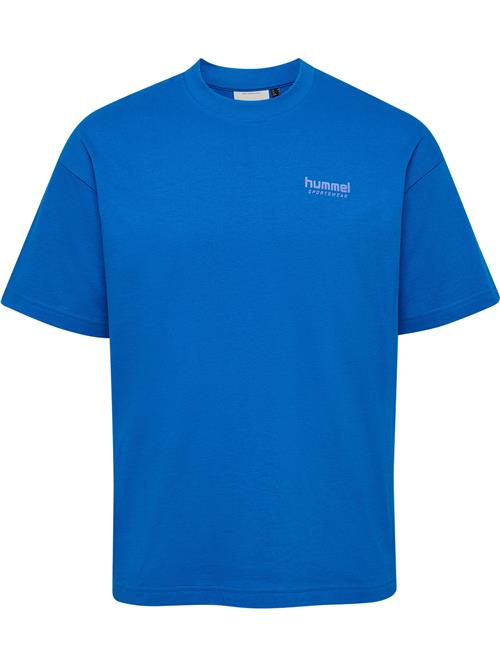 Hummel Funktionsskjorte  blå / hvid