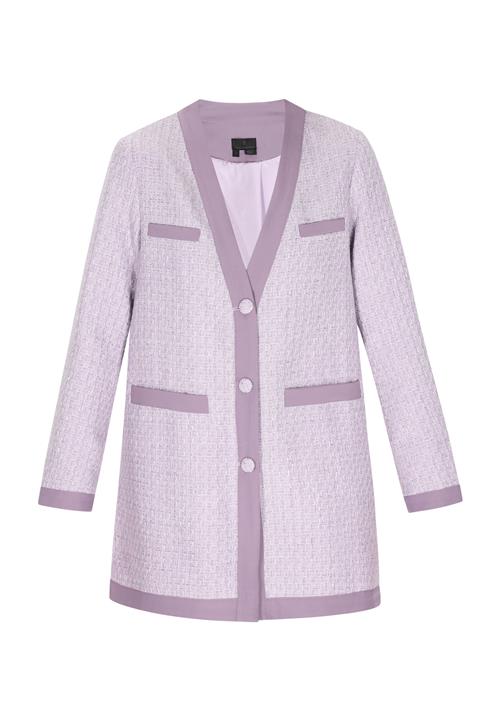 DreiMaster Klassik Overgangsfrakke 'Classic Look'  lilla / mørkelilla