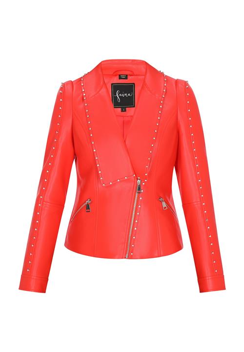 faina Overgangsjakke 'Fashion Look'  orangerød