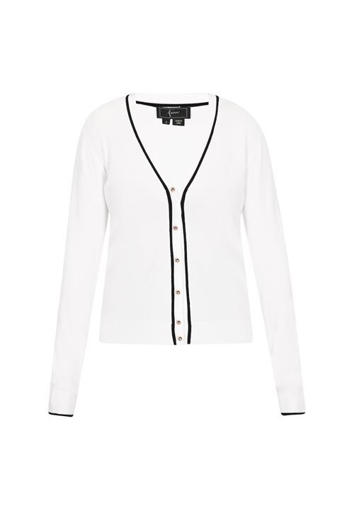 faina Cardigan  sort / offwhite