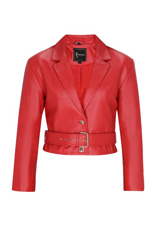 faina Overgangsjakke  rød