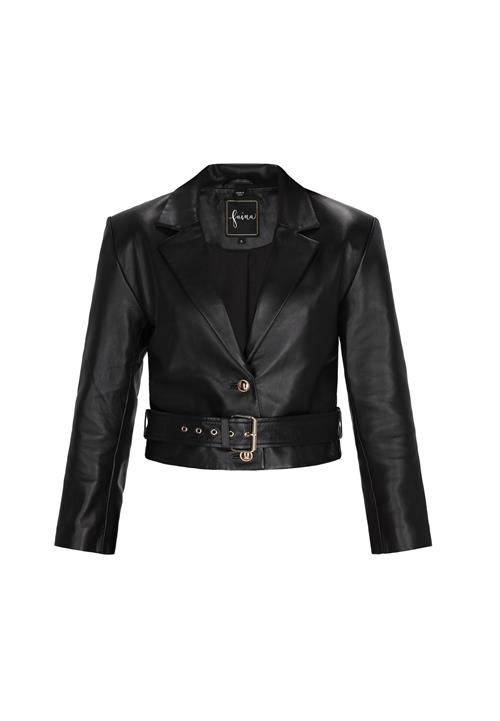 faina Overgangsjakke  sort