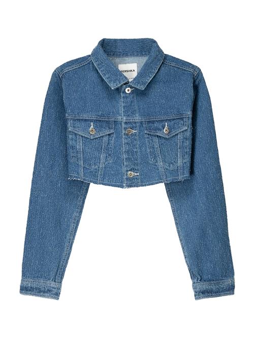 Bershka Overgangsjakke  blue denim