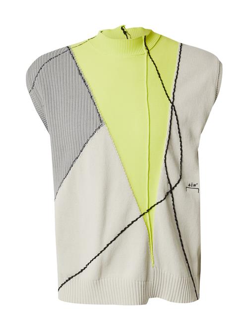 A Cold Wall Pullover  ecru / gul / grå / sort