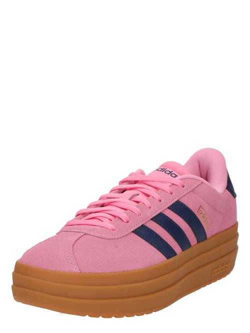 ADIDAS SPORTSWEAR Sneaker low 'VL Court Bold'  indigo / guld / pink