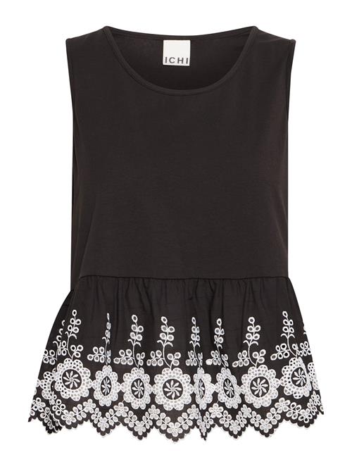 ICHI Overdel 'IHMALUI'  sort / hvid