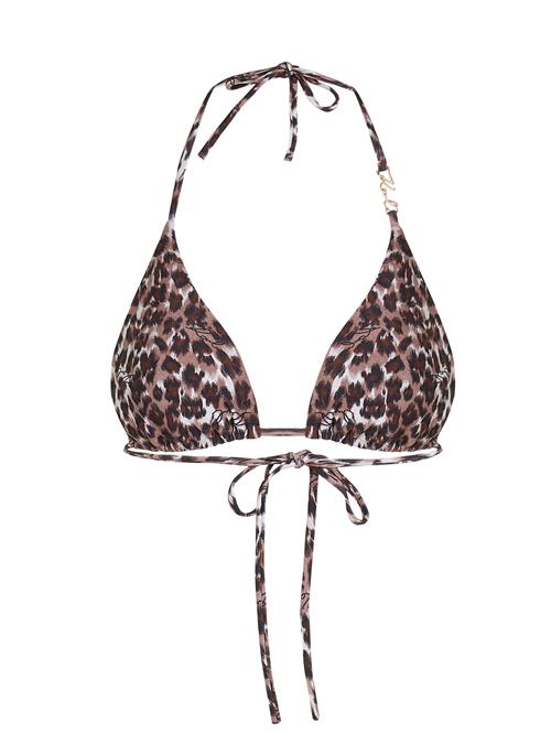 Karl Lagerfeld Bikinioverdel  brun / lysebrun / hvid