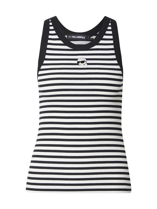 Karl Lagerfeld Overdel 'Ikon'  sort / hvid