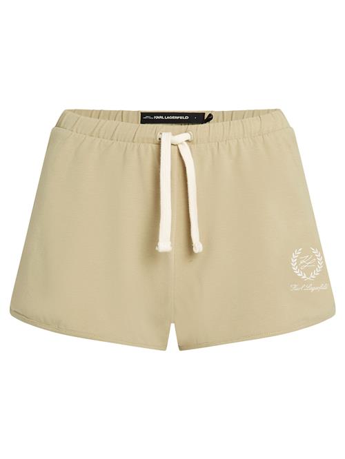 Karl Lagerfeld Bukser 'Hotel'  camel / hvid