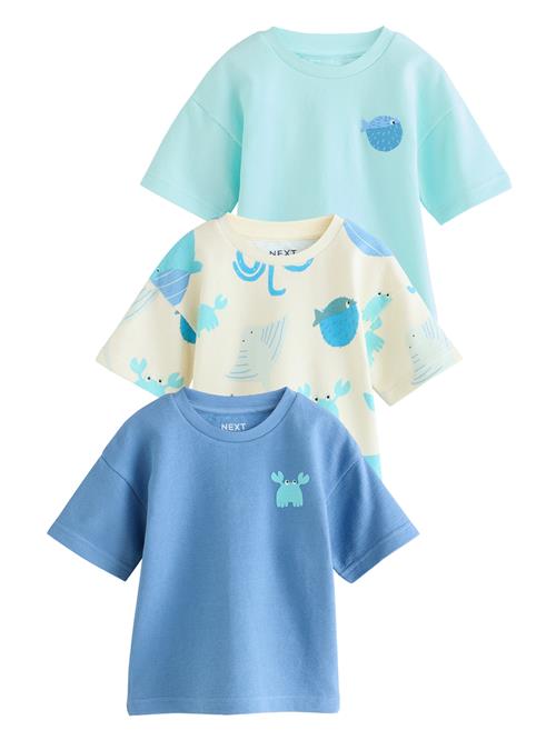 Next Shirts  opal / aqua / sort / hvid