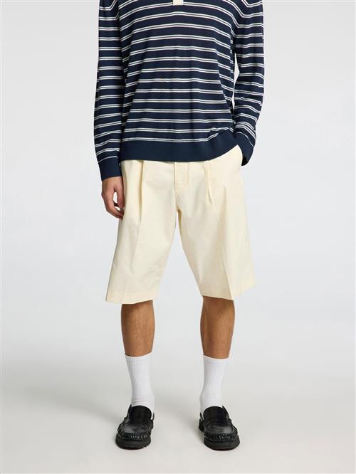 SELECTED Lærredsbukser  ecru