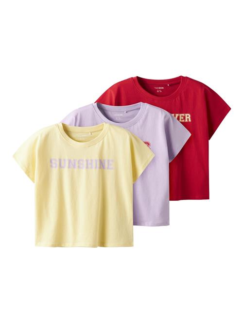 TWO SOON Bluser & t-shirts  gul / lilla / rød