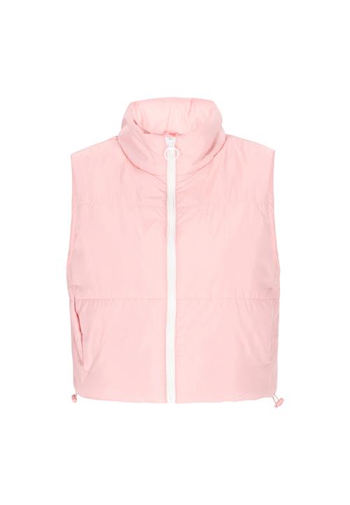 MYMO Vest  lyserød / hvid