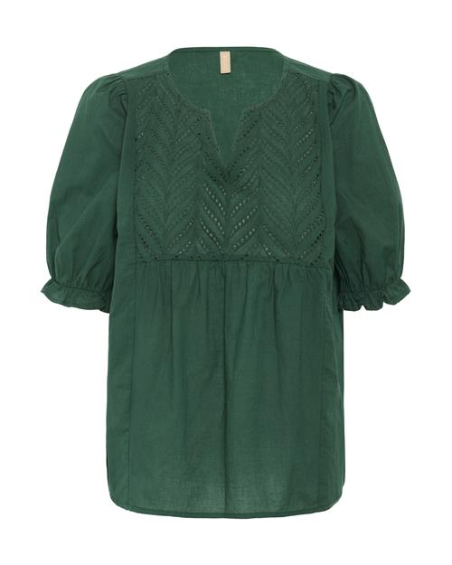CULTURE Bluse 'Muxi Toril'  smaragd