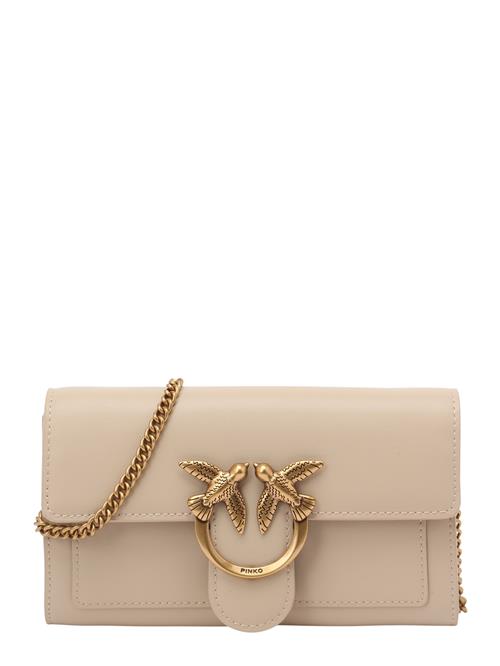 PINKO Clutch 'LOVE ONE'  beige