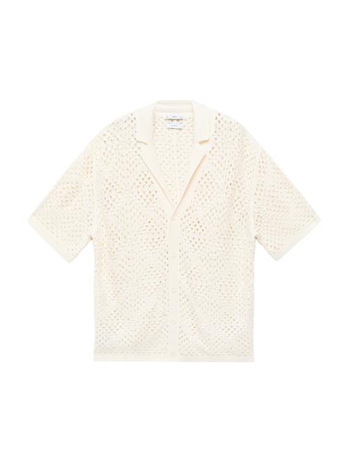 MANGO MAN Skjorte 'CONCHA'  beige