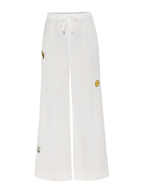 TATUUM Bukser  brun / gul / sort / offwhite