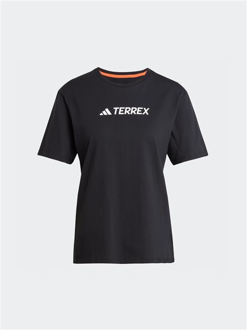 ADIDAS TERREX Funktionsbluse  sort / hvid