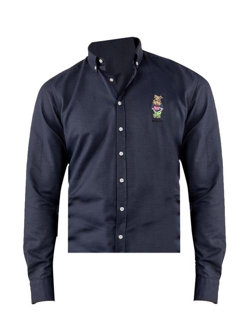 Williot Skjorte  navy / umbra / lysegrøn / mørk pink