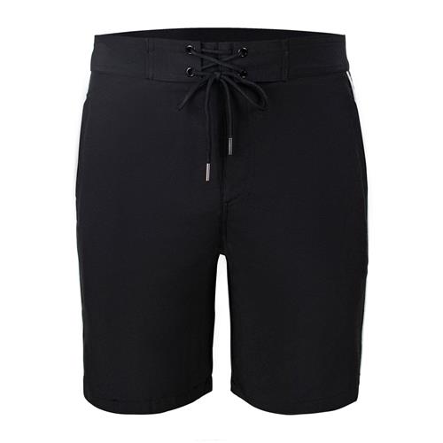 YEAZ Badeshorts 'Davey'  sort / hvid