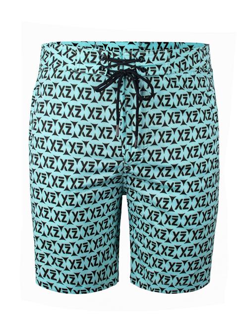 YEAZ Badeshorts 'Dazzers'  turkis / sort