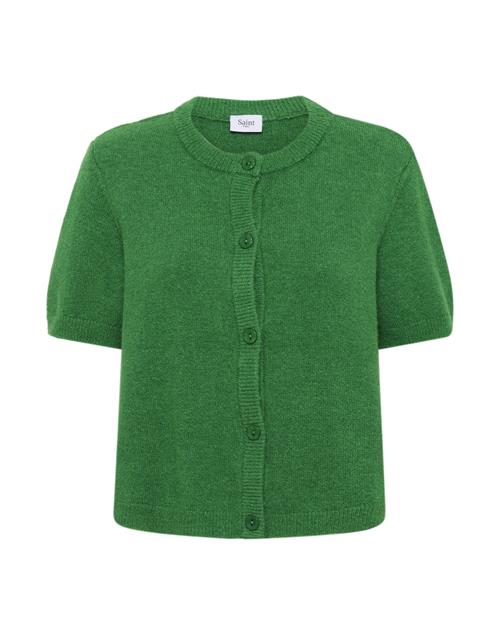 SAINT TROPEZ Cardigan 'Zanett'  mørkegrøn