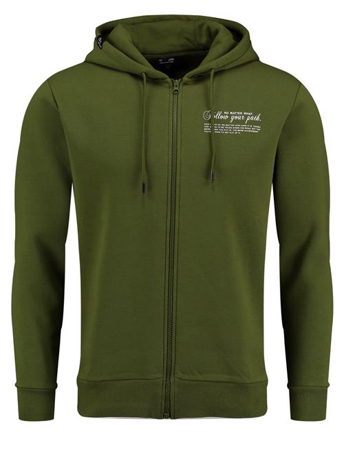 Key Largo Sweatjakke 'PATH'  grøn