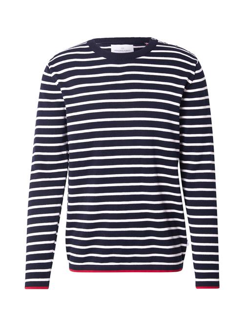 Kronstadt Pullover 'Oscar'  navy / rød / hvid