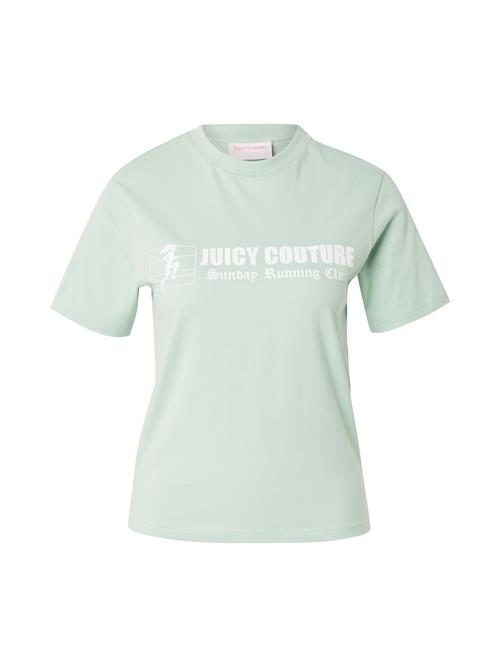 Juicy Couture Shirts 'The Runner'  lysegrøn / hvid
