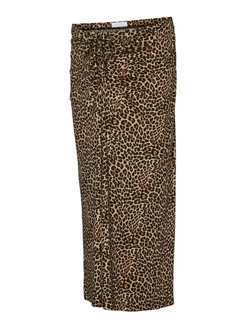 MAMALICIOUS Nederdel 'MLNaia'  mørkebeige / brun / sort