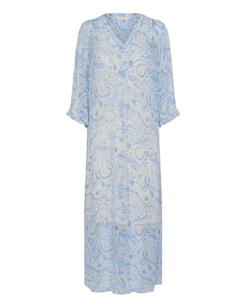 Part Two Kjole 'Berit'  navy / lyseblå / naturhvid