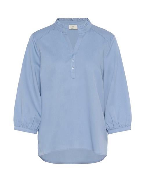 Kaffe Bluse 'Ravna'  himmelblå