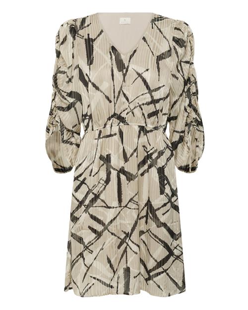 Kaffe Kjole 'Archy'  chamois / sort