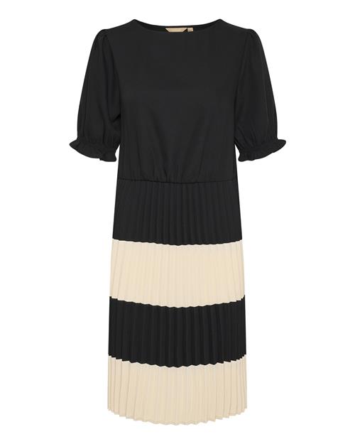 CULTURE Kjole 'Paddy Betty'  beige / sort