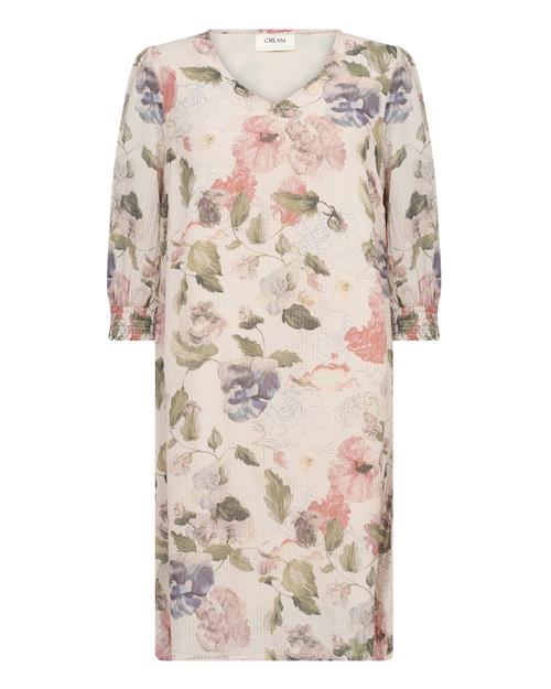 Cream Kjole 'CRHailey'  mørkeblå / mørkegrøn / lyserød / hindbær