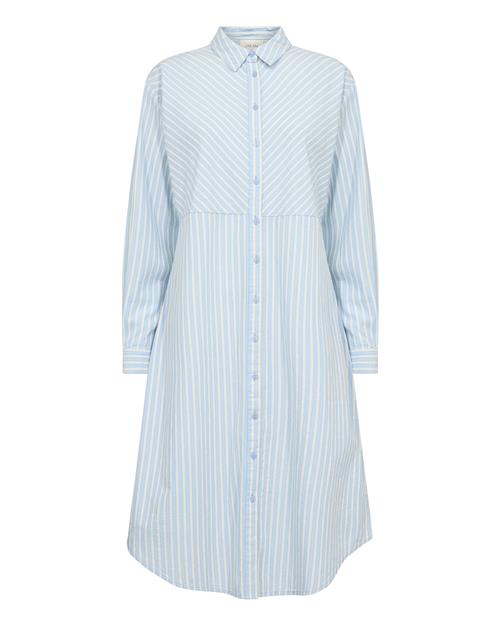 Cream Blusekjole 'CRNadela'  lyseblå / hvid