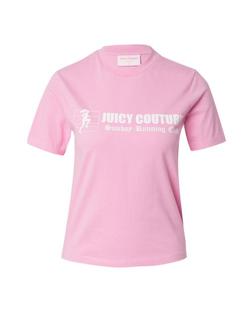 Juicy Couture Shirts 'The Runner'  lyserød / hvid