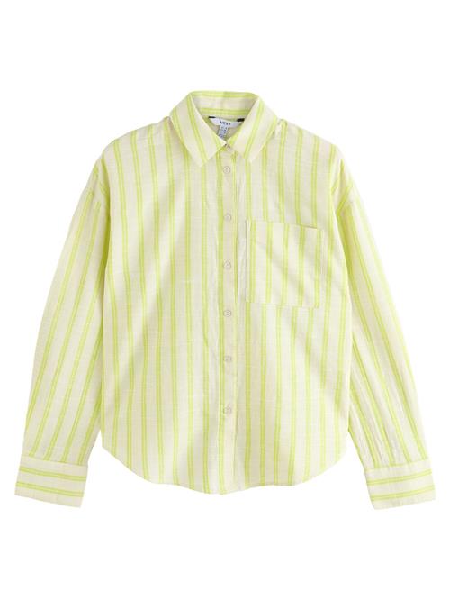 Next Bluse  ecru / lysegrøn