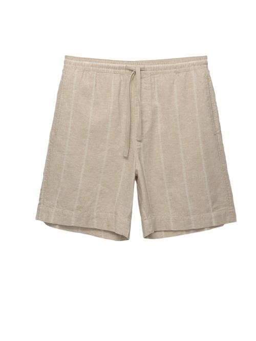 Pull&Bear Bukser  lysebeige / hvid