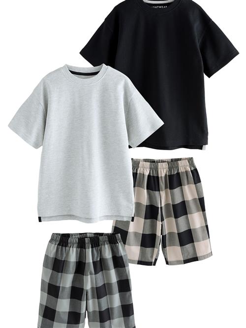 Next Nattøj  mørkebeige / grå / sort