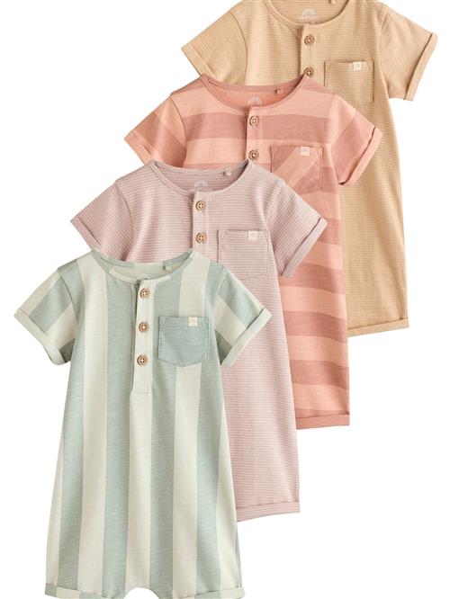 Next Sparkedragt/Body  mørk pink / hvid