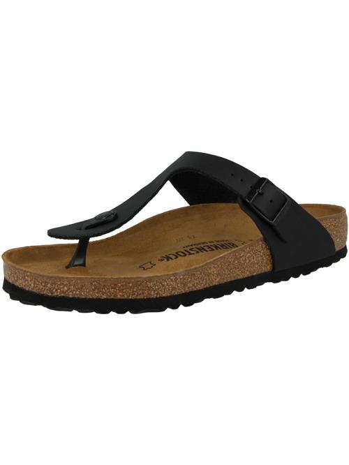 BIRKENSTOCK Klipklappere 'Gizeh'  sort