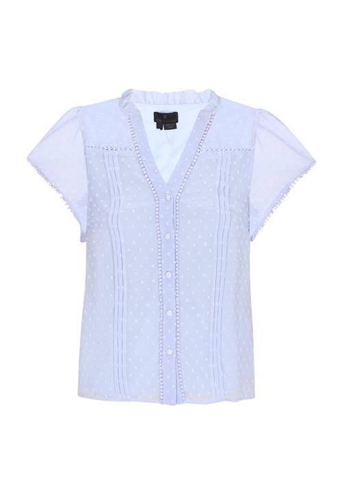 DreiMaster Klassik Bluse  lyseblå