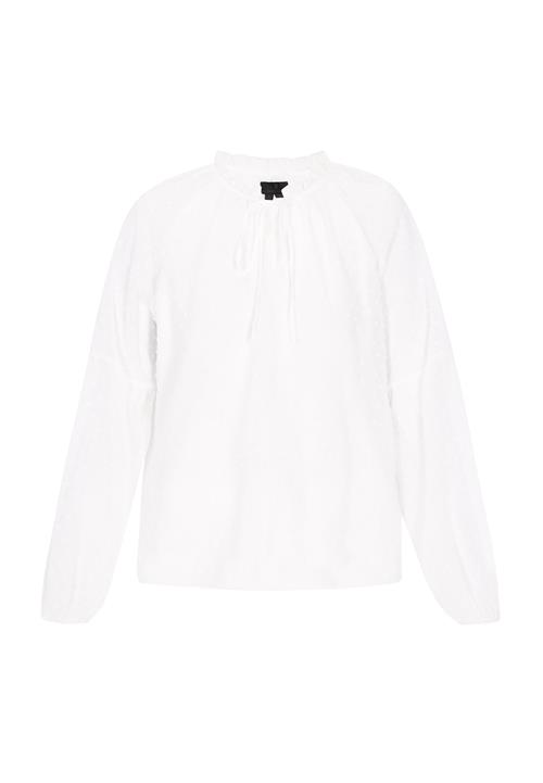 DreiMaster Klassik Bluse 'Classic Look'  hvid