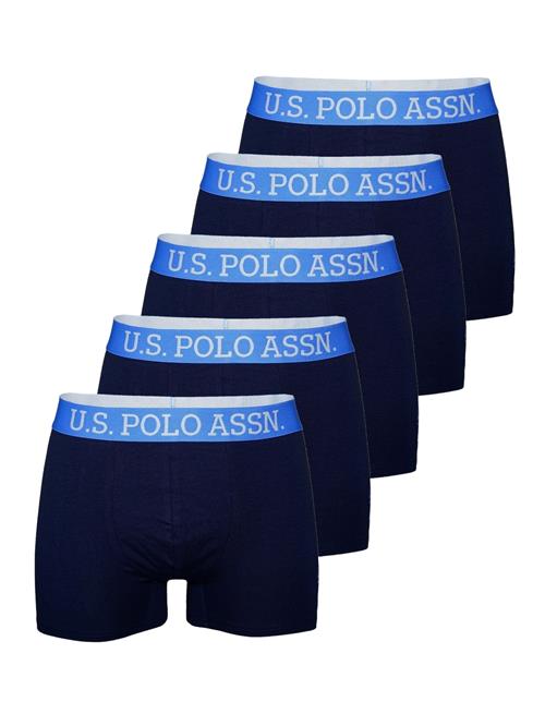 U.S. POLO ASSN. Boksershorts  blå / hvid
