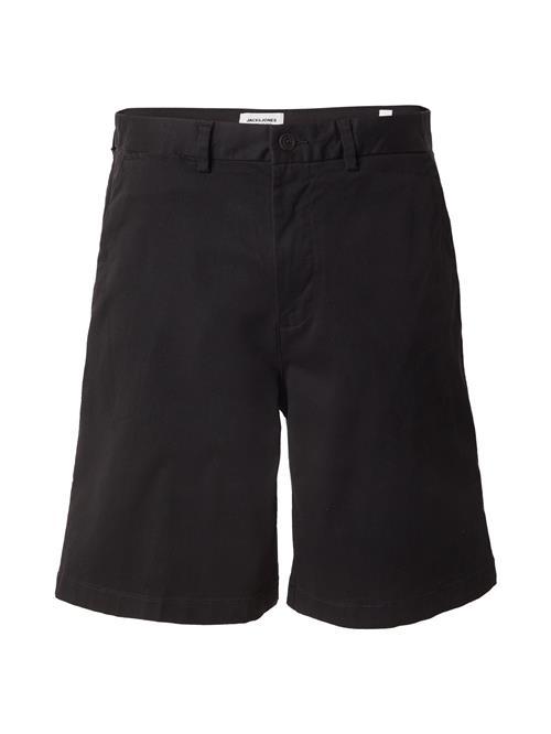 JACK & JONES Lærredsbukser 'JPSTBill'  sort
