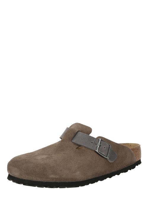 BIRKENSTOCK Pantoletter 'Boston'  greige